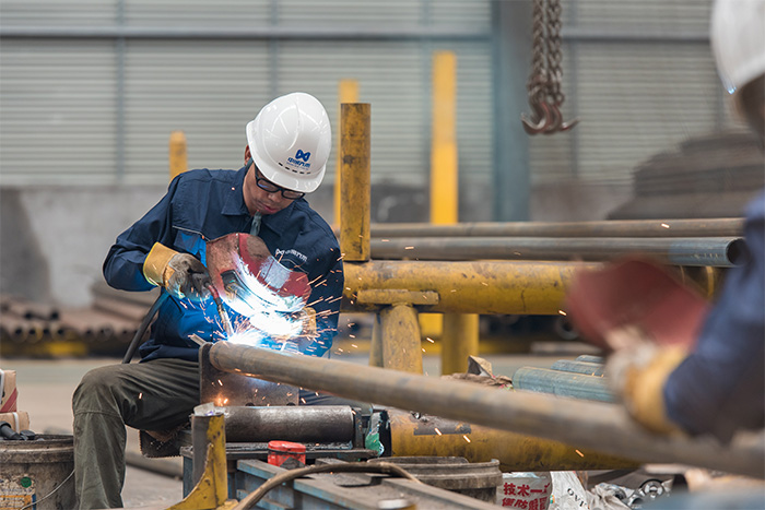 黄冈网架焊接车间